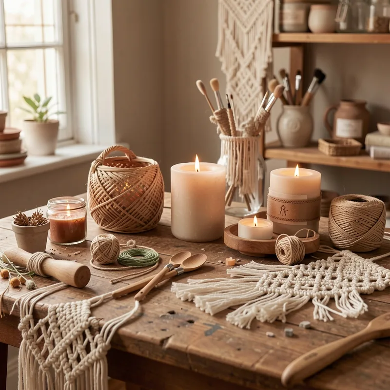Bougies & cosmétiques maison