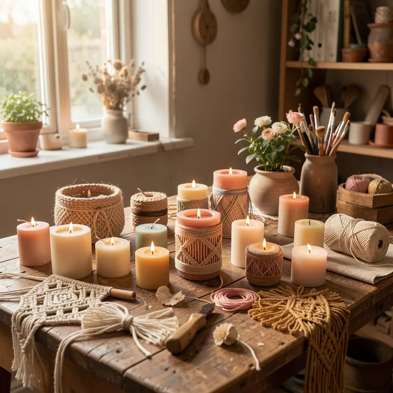 Fabriquer ses bougies maison