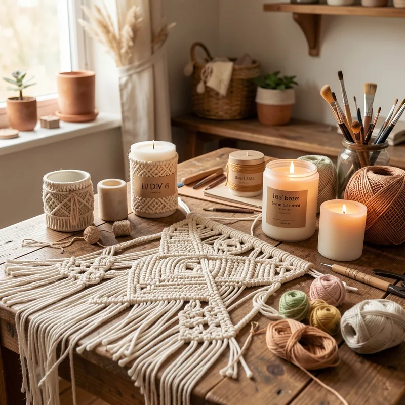 Macramé & fil